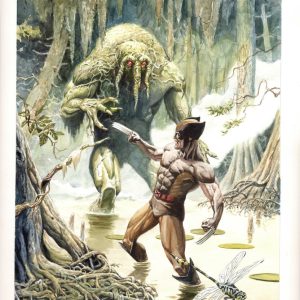 Swamp thing vs Wolverine By JG Jones