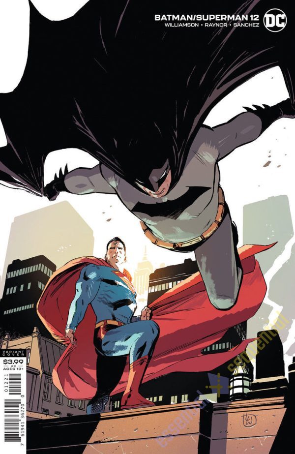 Batman / Superman #12 Cover by Lee Weeks - Image 2