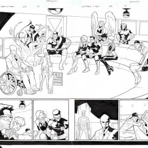 Ultimate X-Men #62 p.18-19 by Immonen & Grawbadger