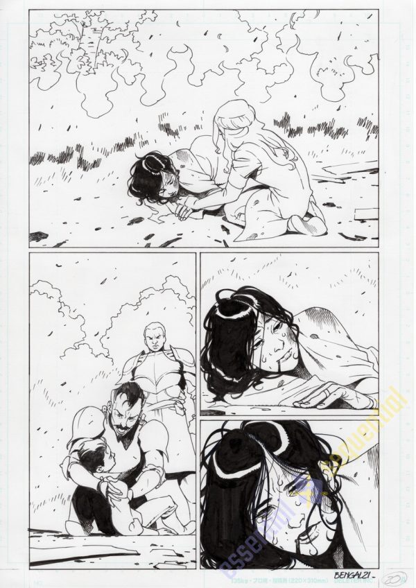 Dark Knights Of Steel #4 p.20 by Bengal