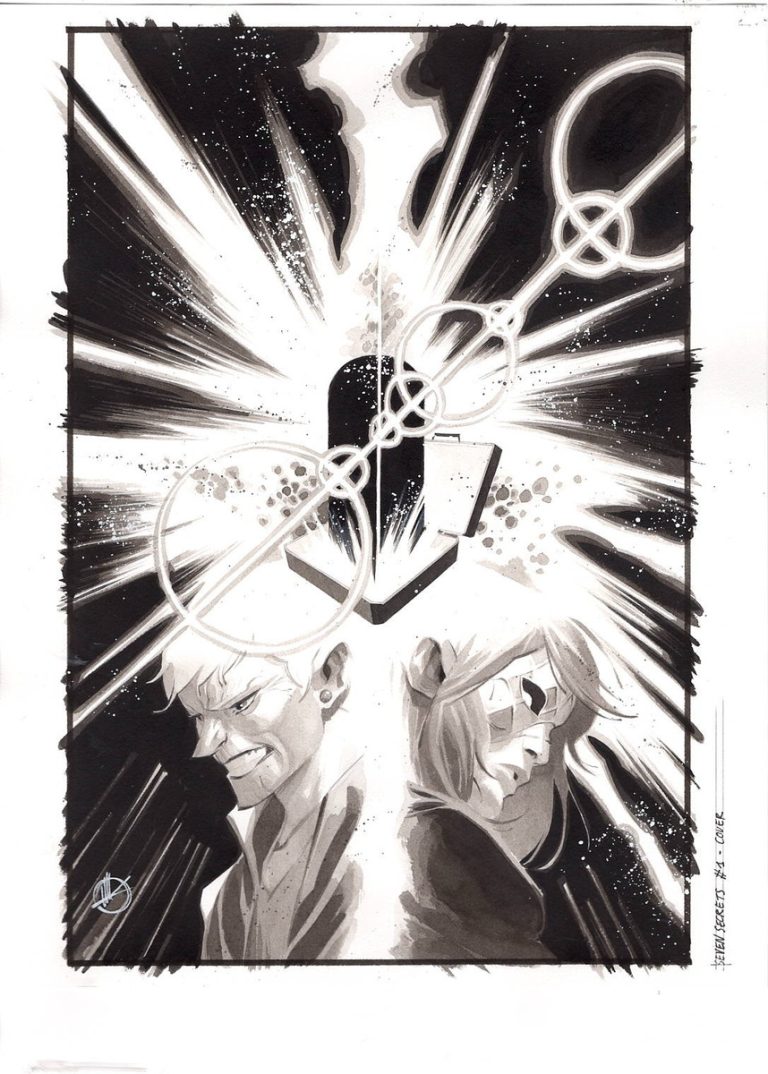 Seven Secrets #1 Cover by Matteo Scalera – EssentialSequential.com ...