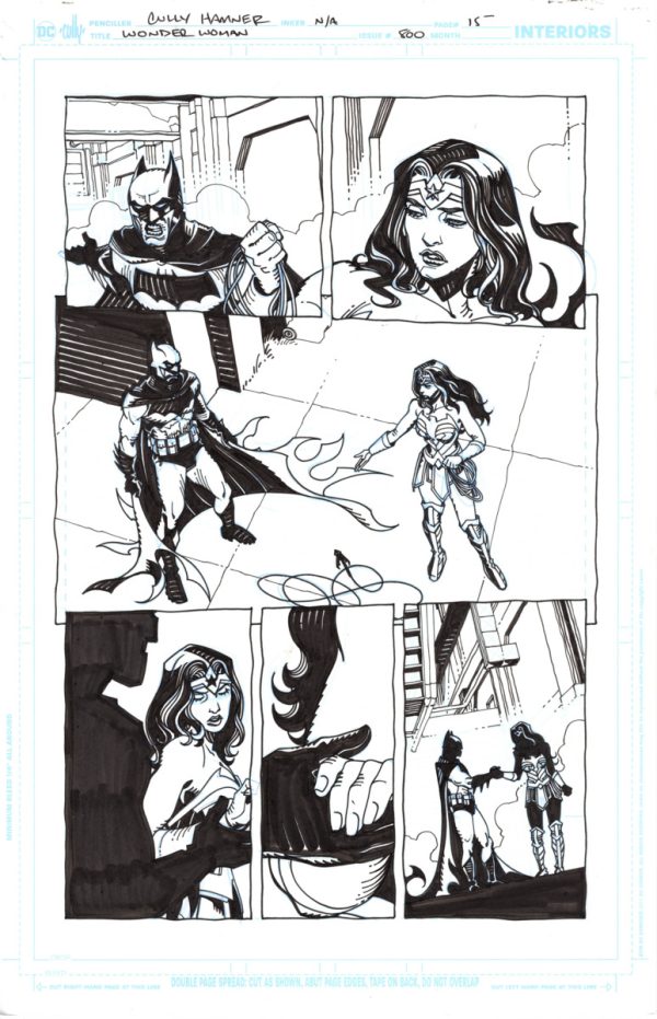 Wonder Woman #800 Page 15 by Cully Hamner