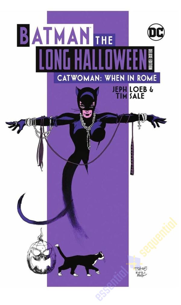 Catwoman: When in Rome Deluxe Edition Cover by Tim Sale - Image 2