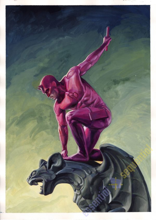 Daredevil Painting by Elia Bonetti