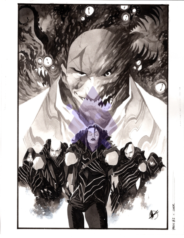 Magic the Gathering #2 Cover by Matteo Scalera