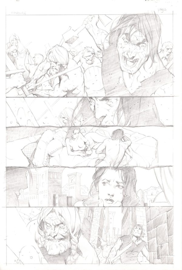 Conan #6 Page 4. by Cary Nord