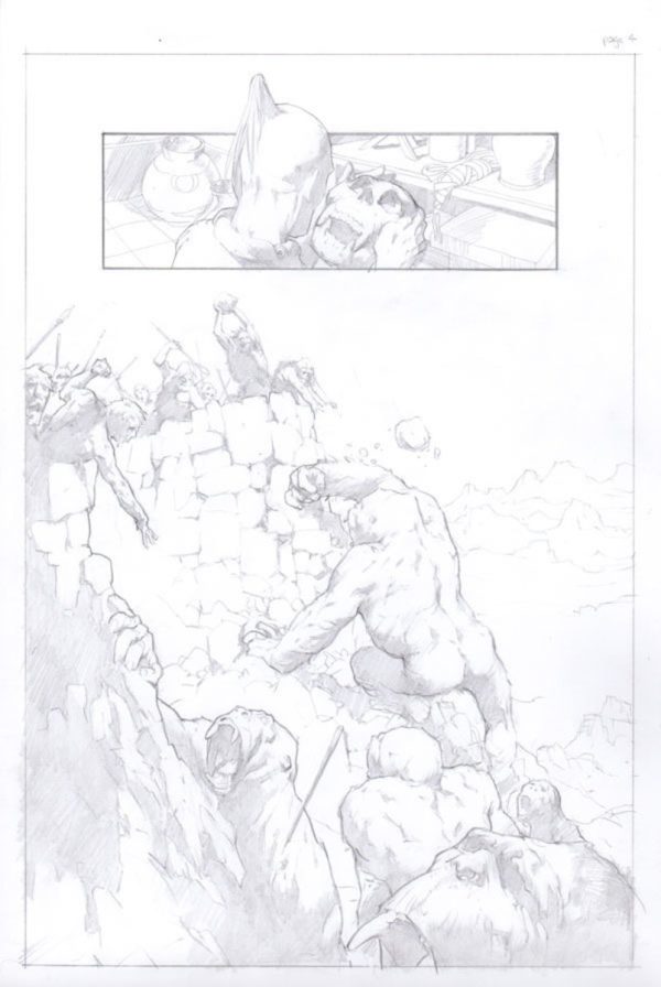 Conan #5 p.04 by Cary Nord