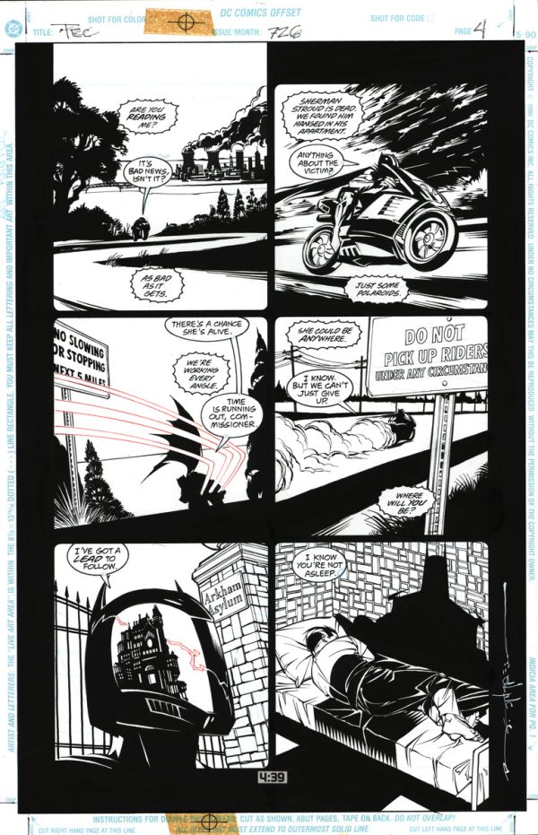 Detective Comics #726 p.04 by Brian Stelfreeze