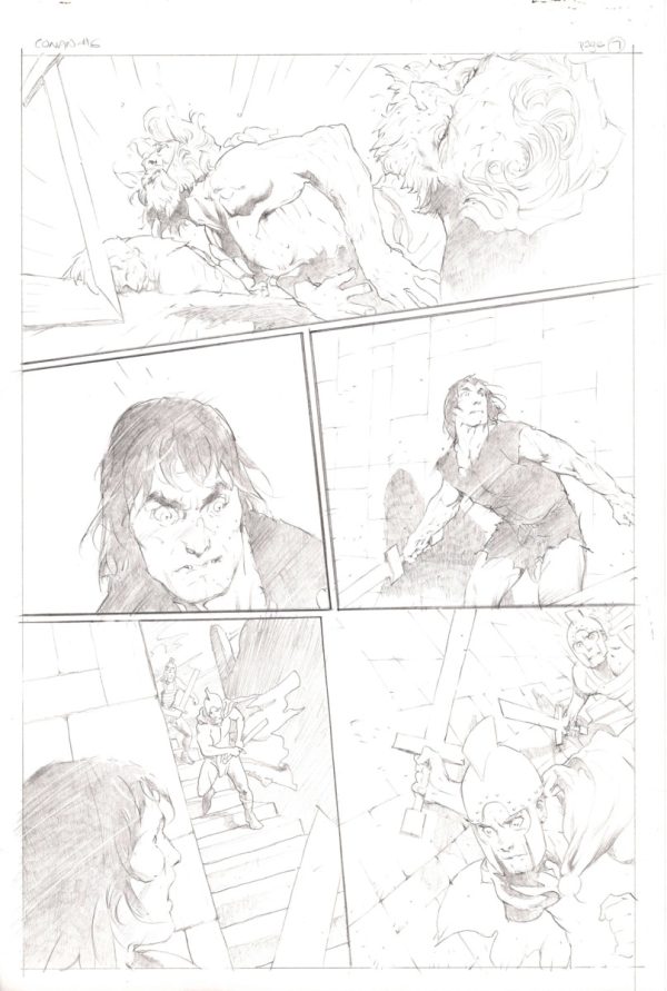 Conan #6 Page 7. by Cary Nord