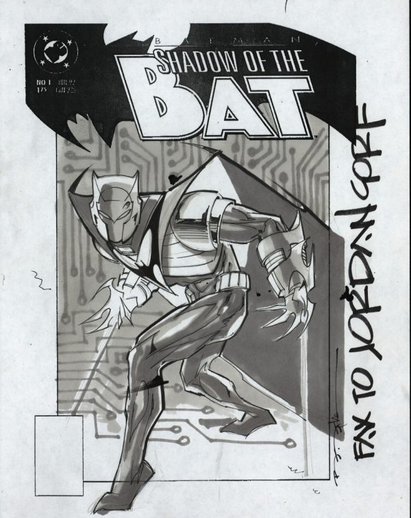 Shadow of the Bat #25 Prelim B by Brian Stelfreeze