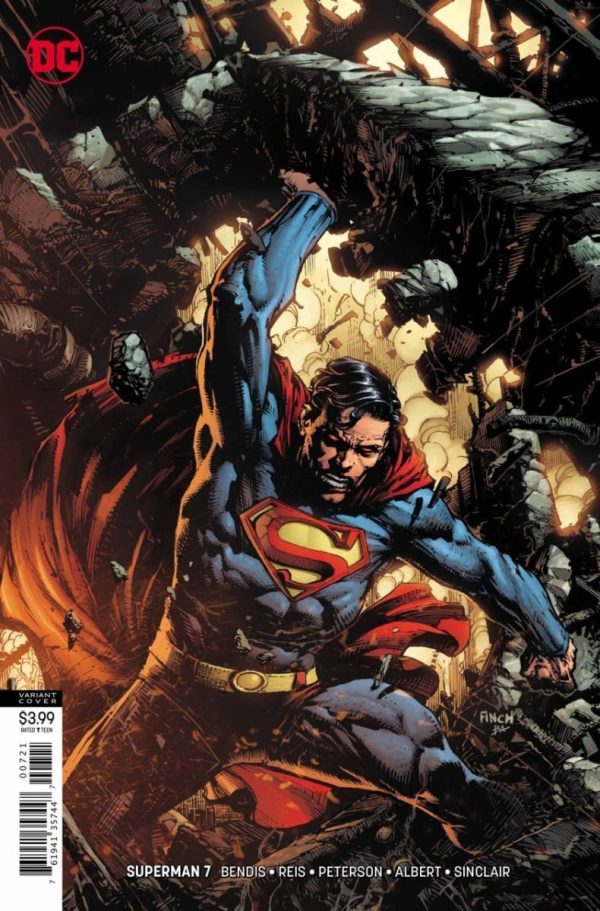 Superman #7 Cover by David Finch - Image 2