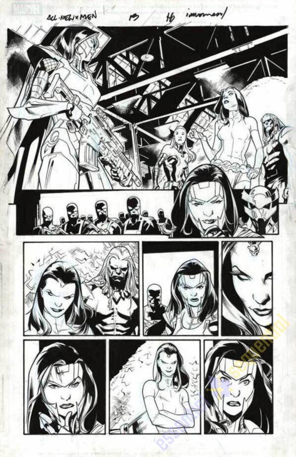 All-New X-Men #13 p.16 by Wade von Grawbadger