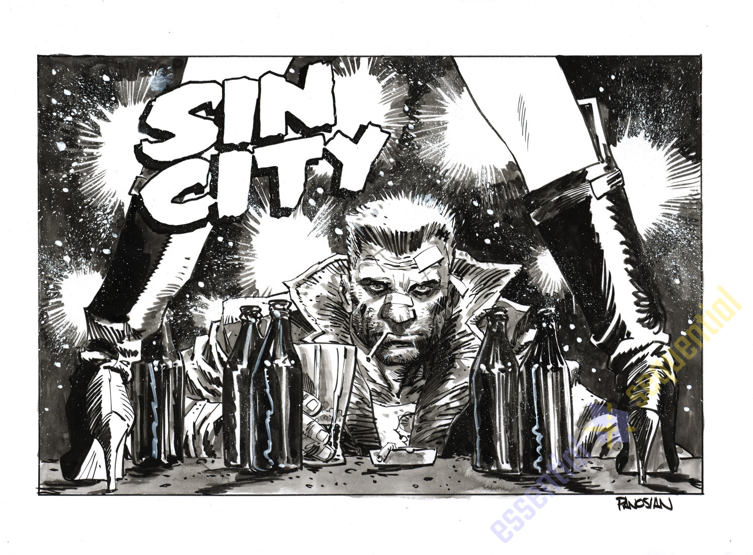 Image of Sin City by Dan Panosian