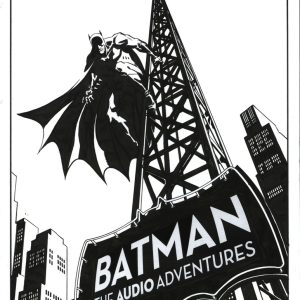 Batman Audio Adventures #1 Cover by Dave Johnson