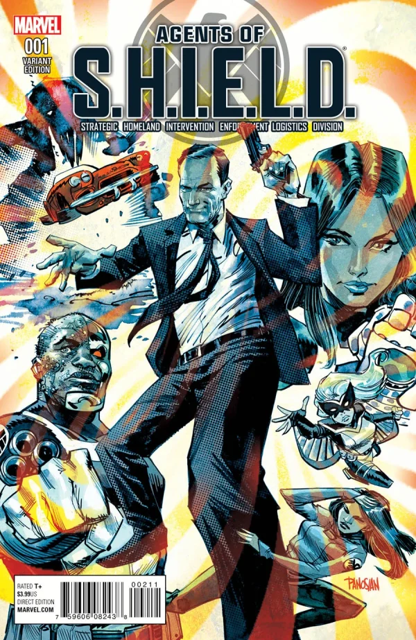 Agents of SHIELD #1 Cover by Dan Panosian - Image 2