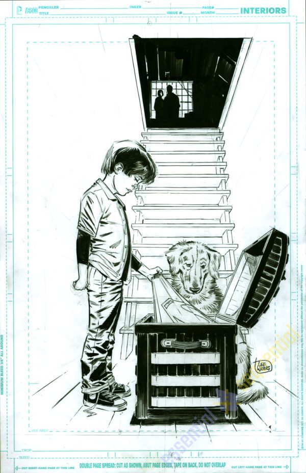 Lois and Clark #8 Cover by Lee Weeks