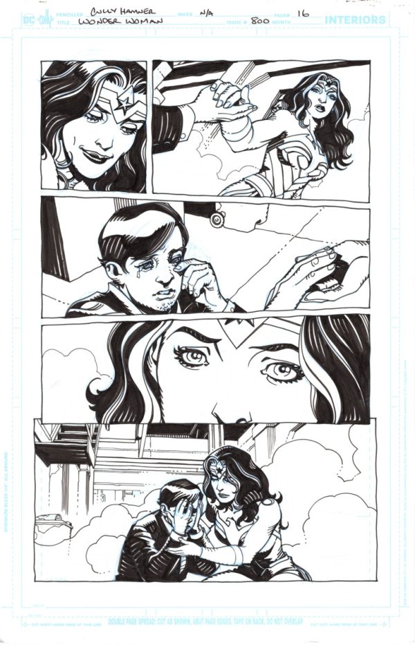 Wonder Woman #800 Page 16 by Cully Hamner