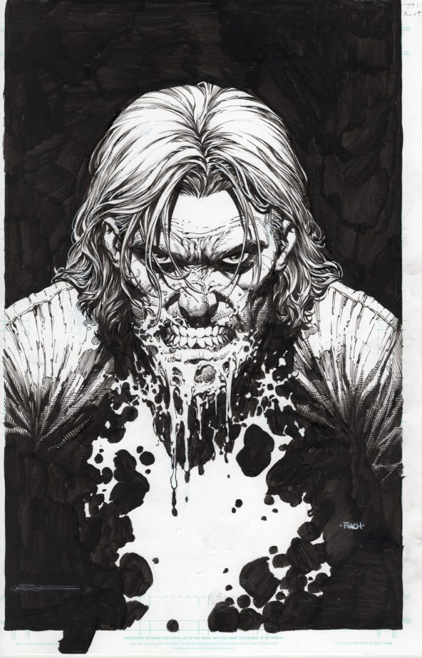 The Walking Dead Deluxe #57 Cover by David Finch
