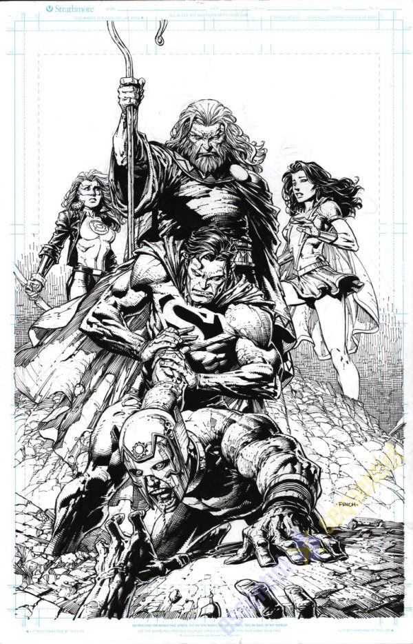 DCEASED: DEAD PLANET #4 by David Finch