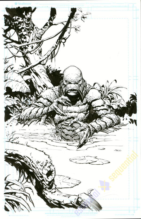 Creature from the Black Lagoon by David Finch