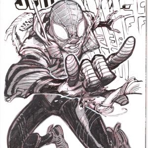 Miles Morales: Spiderman #1 Sketch Cover