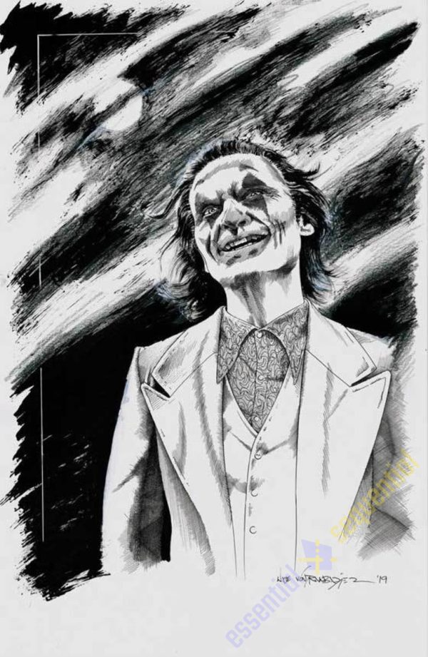 Joker by Wade von Grawbadger