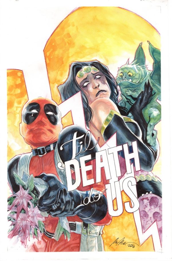 Deadpool #29 Poster Variant by Rafael Albuquerque