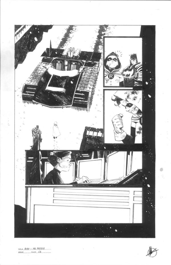 Batman: One Bad Day-Mr. Freeze #1 p.61 by Matteo Scalera