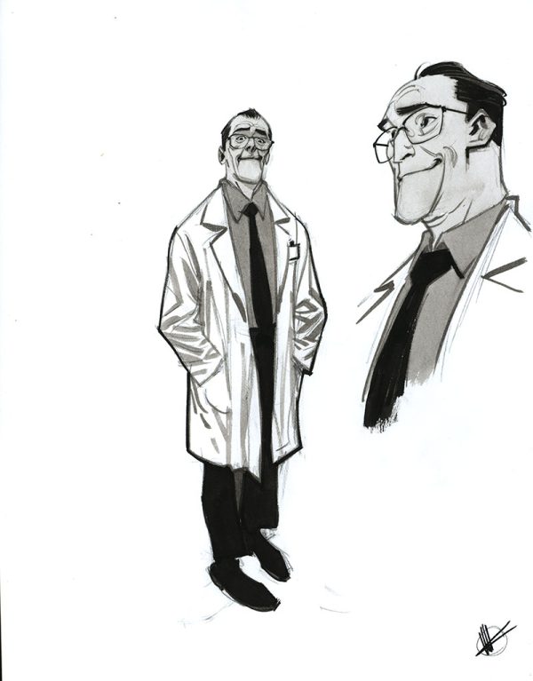 Victor Freeze Character Design by Matteo Scalera