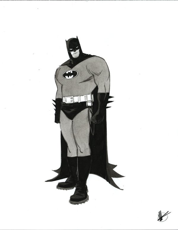 Batman Character Design by Matteo Scalera