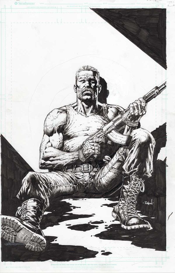 The Walking Dead Deluxe #56 Cover by David Finch