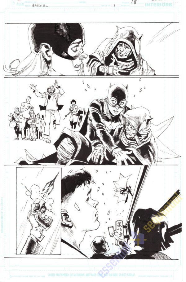 Batgirl #1 Page 18 by Rafael Albuquerque