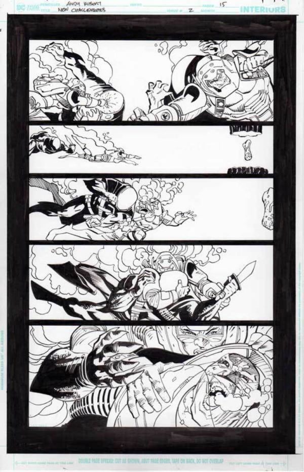 New Challengers #2 p.15 by Andy Kubert & Klaus Janson