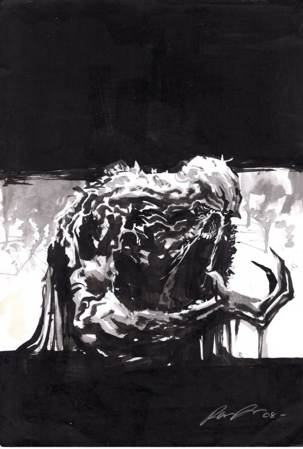 Swamp thing Pinup by Rafael Albuquerque