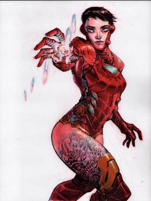 Iron Woman by Eric Canete