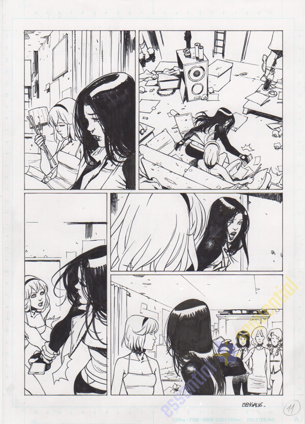 Spider-Gwen #7 p.11 by Bengal