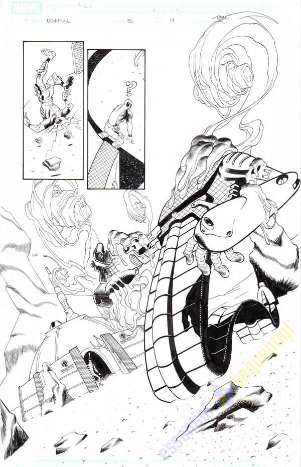 Deadpool Issue 56 p.19 by Shawn Crystal