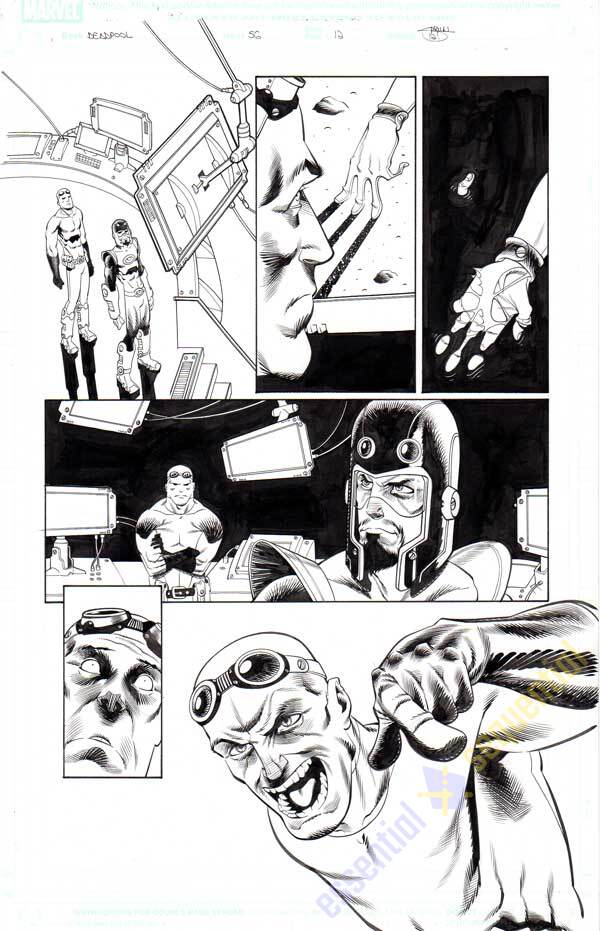 Deadpool Issue 56 p.12 by Shawn Crystal