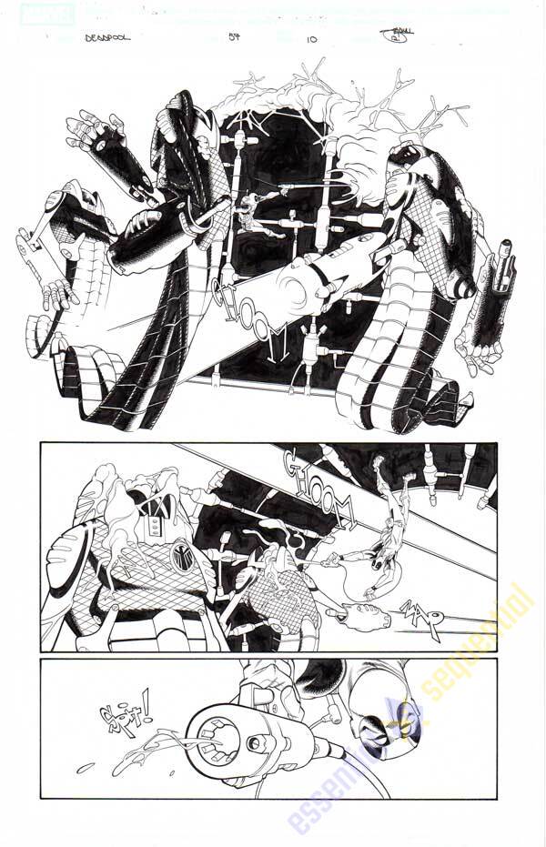 Deadpool Issue 57 p.10 by Shawn Crystal