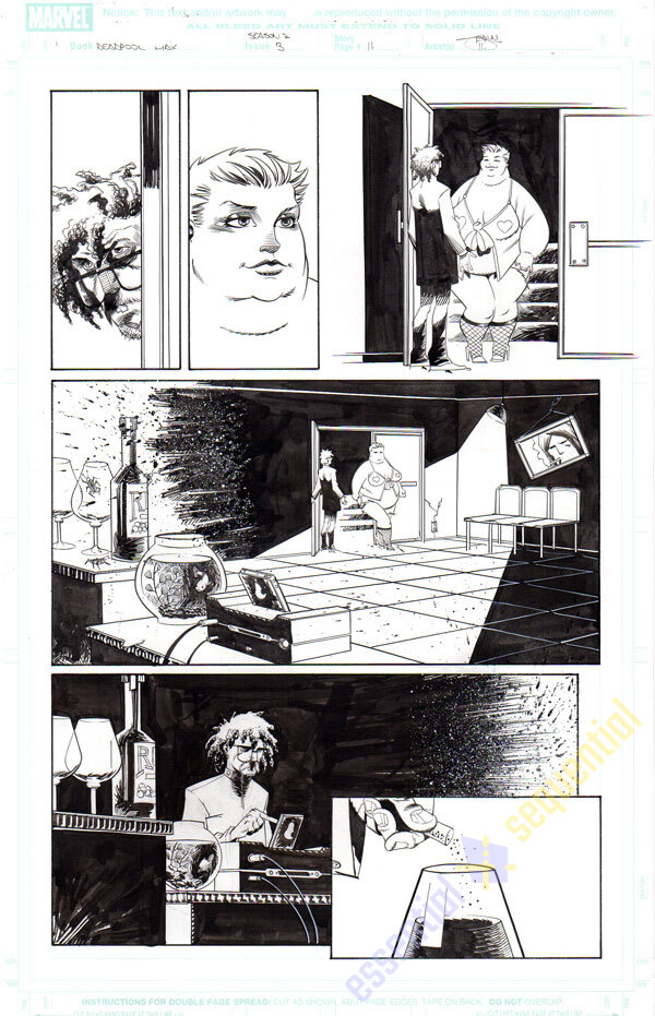 Deadpool Max: Issue 3 p.11 by Shawn Crystal