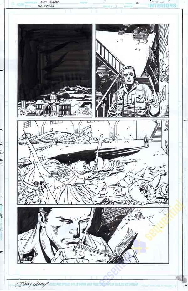 Dark Days: The Casting #1 p.20 by Andy Kubert and Klaus Janson