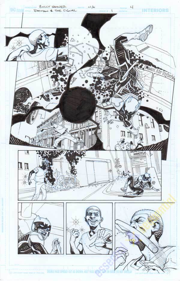 Batman & the Signal #1 p.04 by Cully Hamner