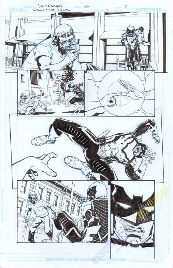 Batman & the Signal #1 p.05 by Cully Hamner