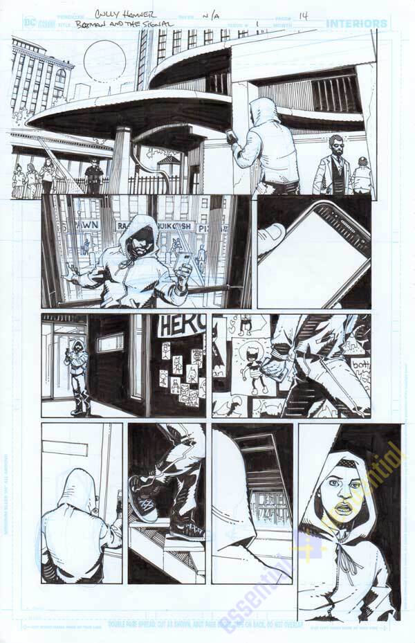 Batman and the Signal #1 p.14 by Cully Hamner