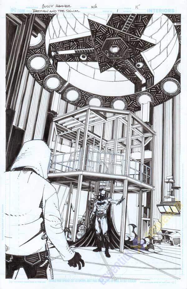 Batman & the Signal #1 p.15 by Cully Hamner