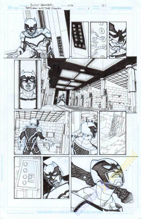 Batman and the Signal #1 p.21 by Cully Hamner