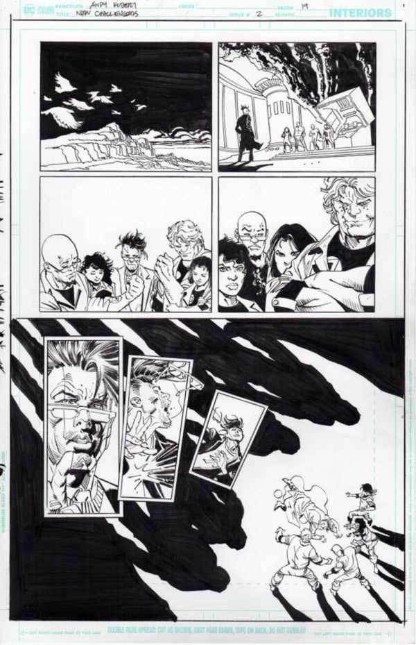 New Challengers #2 p.19 by Andy Kubert & Klaus Janson