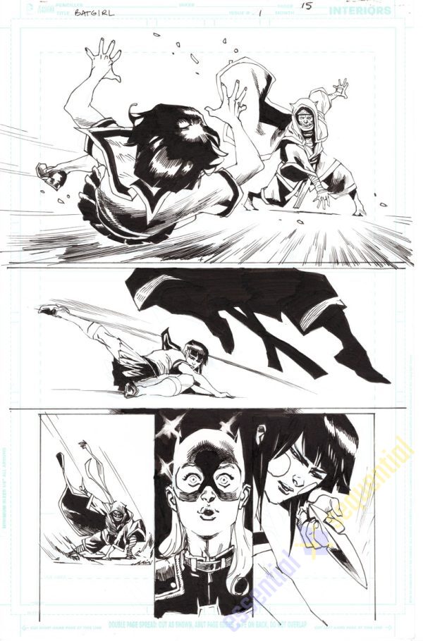 Batgirl #1 Page 15 by Rafael Albuquerque