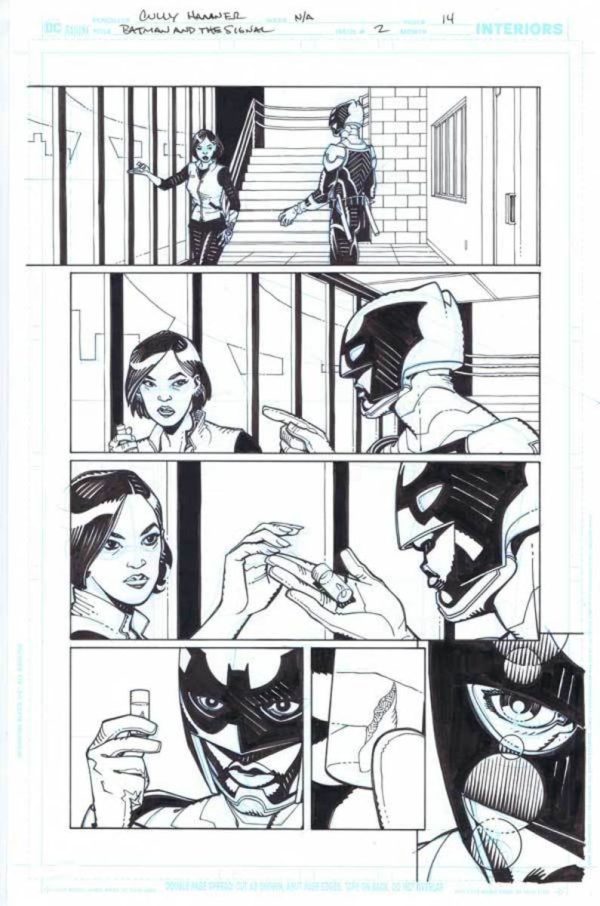 Batman and the Signal #2 p.14 by Cully Hamner
