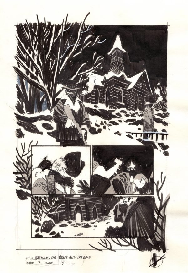 Batman: Brave and the Bold #7 Page 6 Prelim by Matteo Scalera